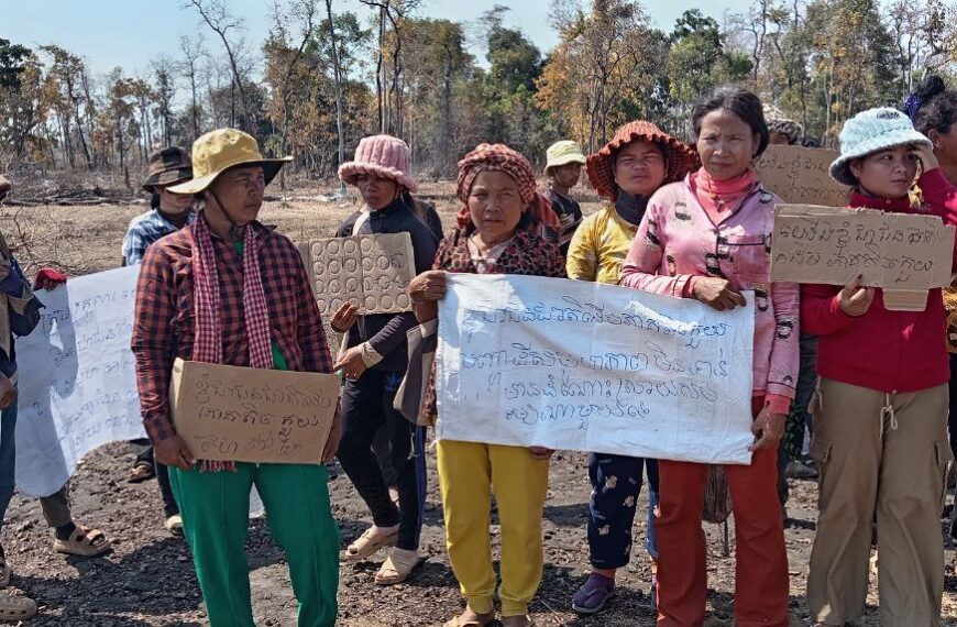 ជនជាតិដើមភាគតិចកួយ ២ ភូមិប្រកាសជំហរស៊ូតតាំងជាមួយក្រុមឧញ៉ាការពារដីព្រៃសហគមន៍