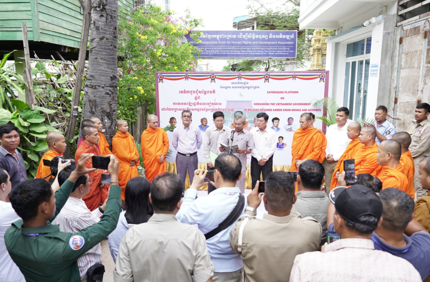 សមាគមខ្មែរកម្ពុជាក្រោម ដាក់ញត្តិទៅក្រសួងការបរទេស ទាមទារវៀតណាមដោះលែងពលរដ្ឋខ្មែរក្រោម