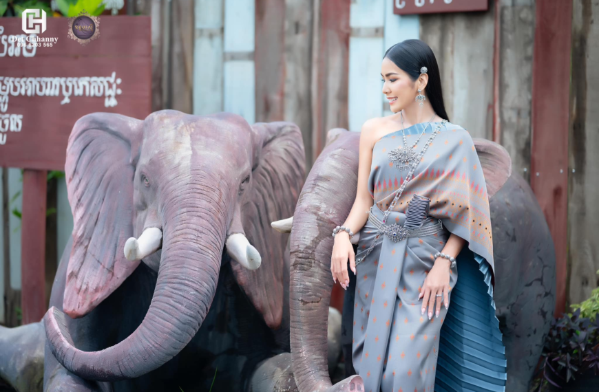 បវរកញ្ញាកម្ពុជាក្រោម បង្ហាញគំរូរបស់ខ្លួន ដើម្បីឱ្យស្ដ្រីខ្មែរកម្ពុជាក្រោម កុំបោះបង់ការសិក្សាភាសាខ្មែរ